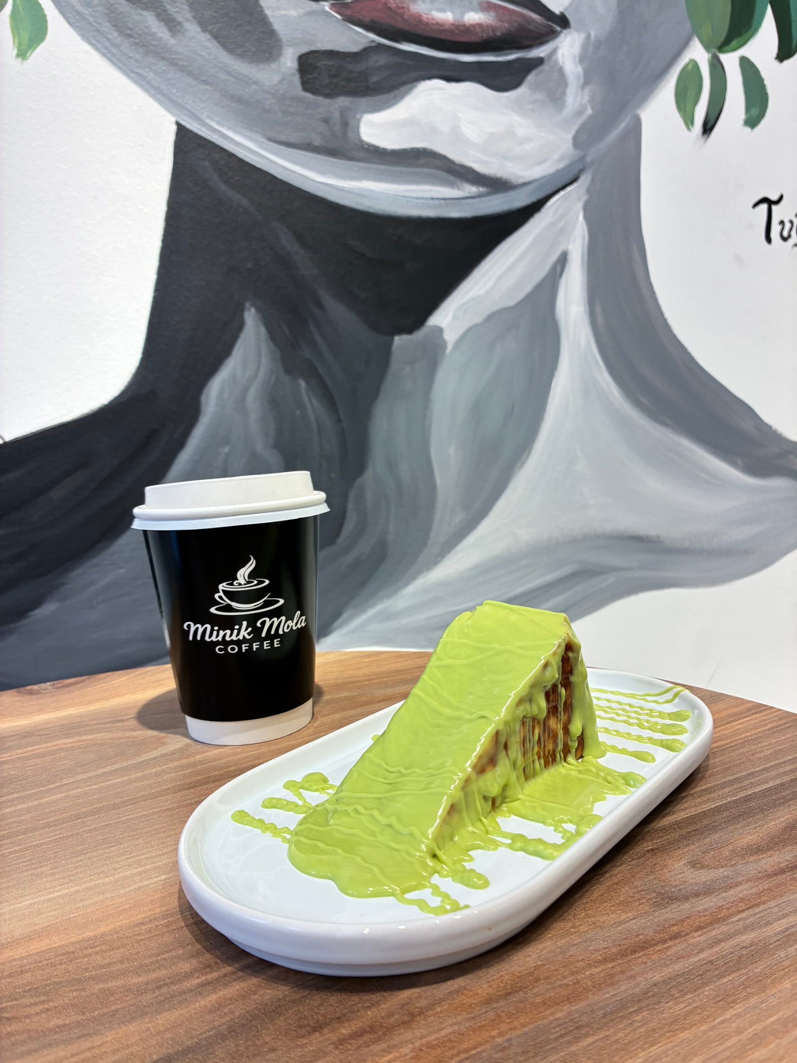 Antep fıstıklı sansebastian 