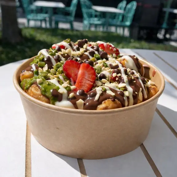 Büyük kova waffle